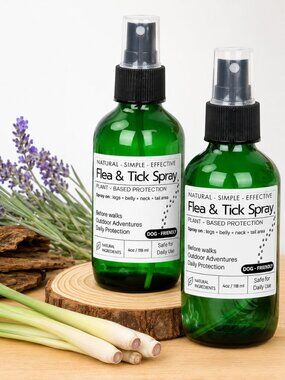 Natural Flea & Tick Spray